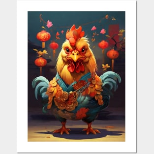 KUNG HEI FAT CHOI – THE ROOSTER Posters and Art